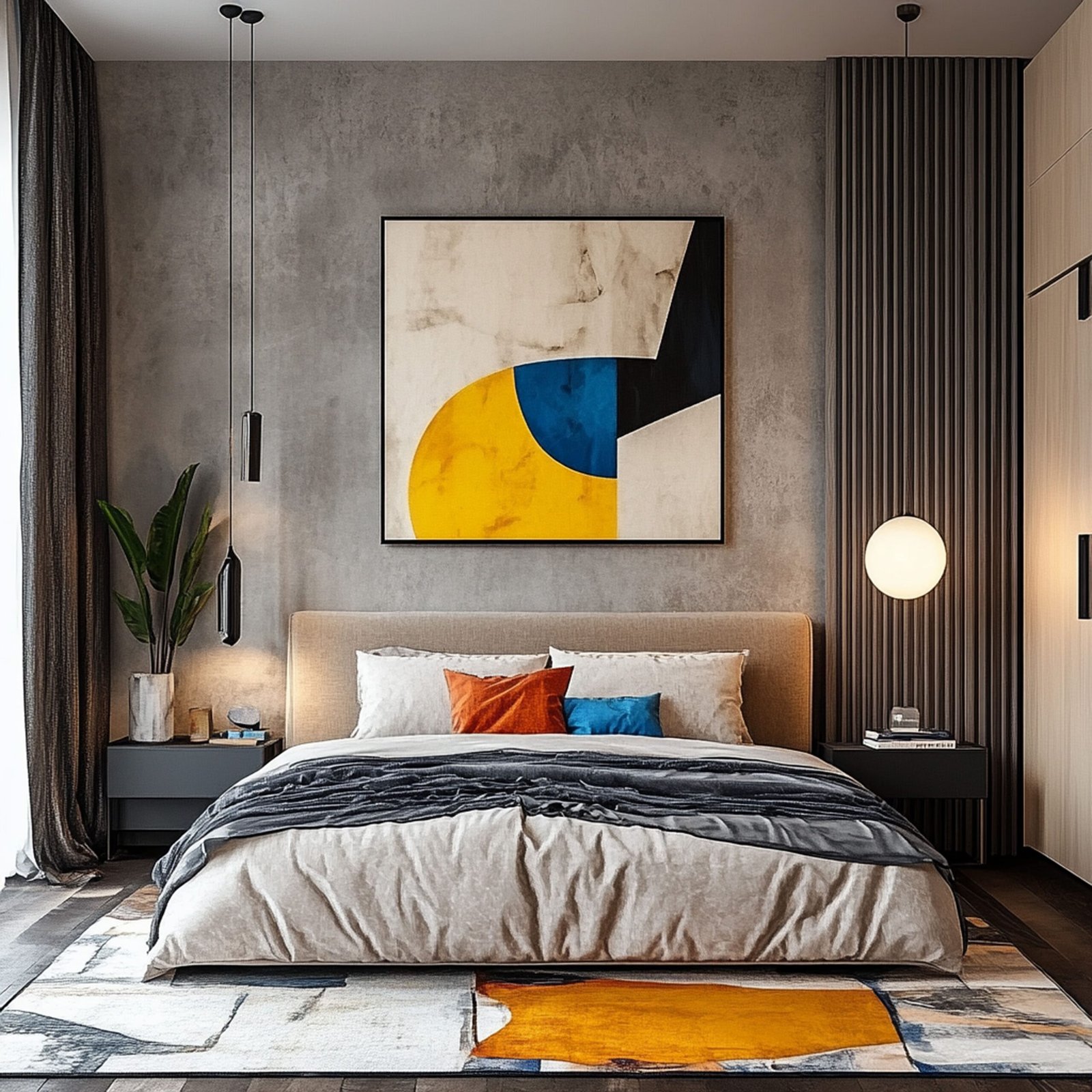 sleek-modern-bedroom-interior